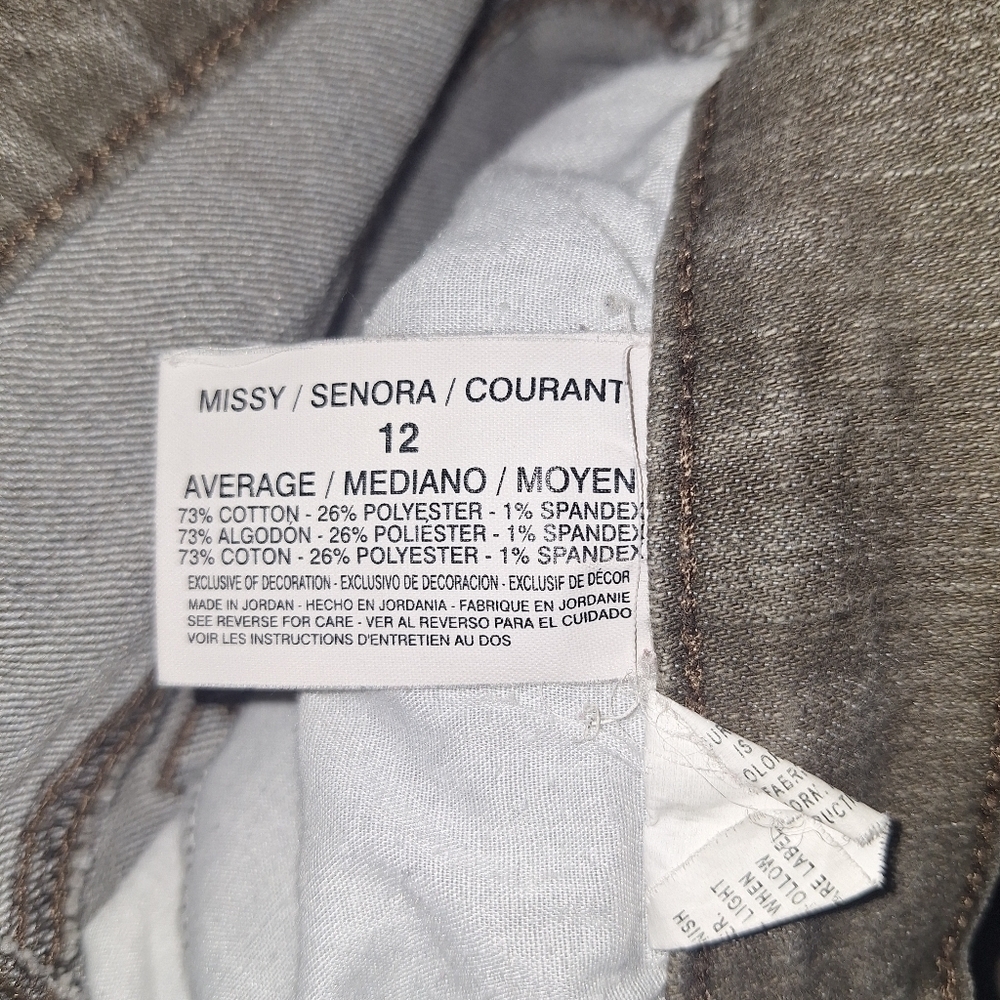 Gloria Vanderbilt jeans size 12 - Picture 5 of 6